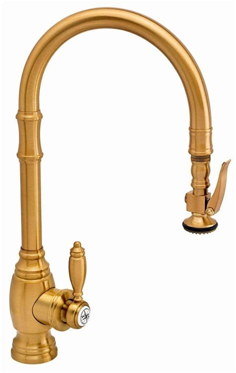 This plumbing fixture can contribute to the kitchen design favorably as well as break it completely. Solid Brass Kitchen Faucet Inspirational Waterstone High ...
