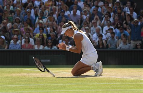 33, born 18 january 1988. Angelique Kerber triumphiert in Wimbledon - Porsche Tennis ...