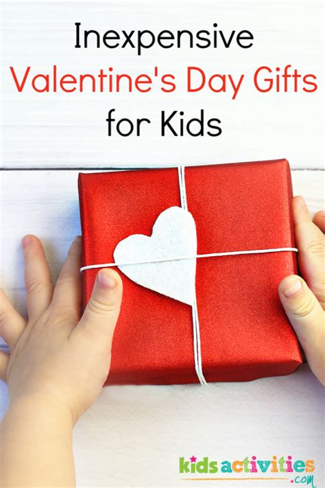 Valentine's day isn't just about romantic love! Inexpensive Valentine Gift Ideas Your Kids Will LOVE ...