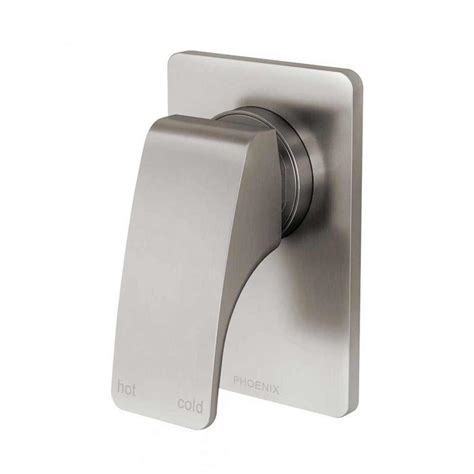 Our polished chrome taps and fittings for the. Phoenix Tapware Shower Wall Mixer Tap Rush RU780-40 ...