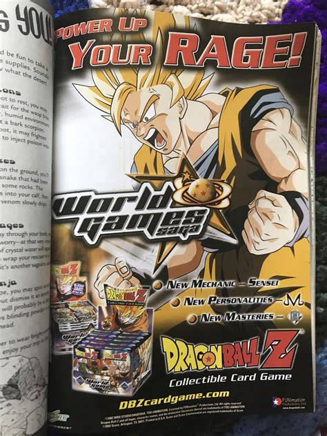 The miracle of universe 7. dragon ball z cards game ads ( feel old? ) : dbz