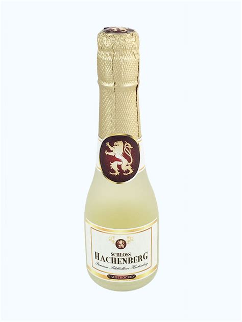 Item # 9118 | upc 4003310011700 | 3 x 200 ml. Schloss Hachenberg Piccolo Sekt - GRAFIKWERK Filmservice