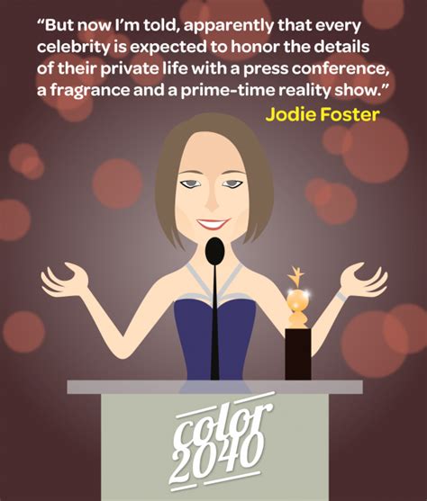 Maybe you would like to learn more about one of these? Famous quotes about 'Jodie Foster' - QuotationOf . COM