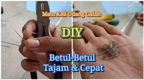 Mata kail merupakan salah satu alat kelengkapan yang perlu ada untuk kegunaan memancing. Mudahnya Buat Mata Kail Udang Galah (Handmade) #Part_II ...