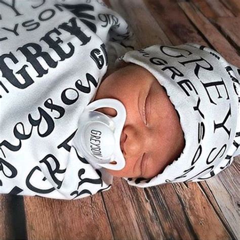 PERSONALIZED Baby Blanket fleece name hipster swaddle ...
