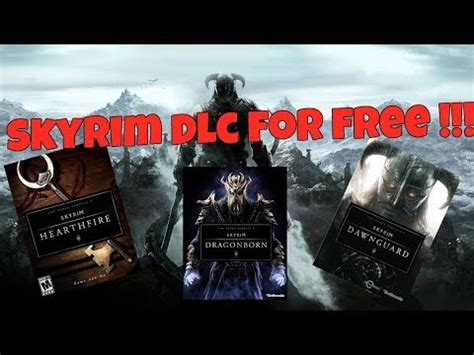 Maybe you would like to learn more about one of these? How to download all skyrim DLC FOR FREE !!! - YouTube