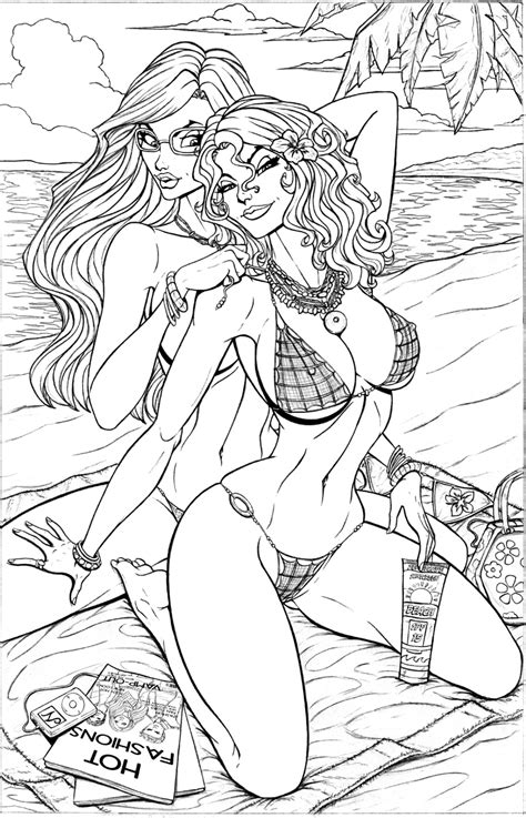 Dirty erotic coloring pages for adults. Grimm Fairy Tales swimsuit by nathanscomicart on DeviantArt