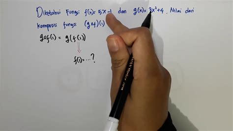 Saat merancang suatu bangunan, biasanya kita juga menghitung segala komponen dan material yang dibutuhkan. Cara Menghitung Nilai Fungsi Komposisi dengan mudah - YouTube