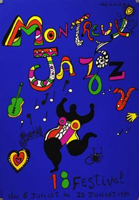 Montreux jazz festival is one of the best jazz festivals in europe, without a doubt. Plakat - XVlll Montreux Jazz Festival. Siebdruck. von Niki ...