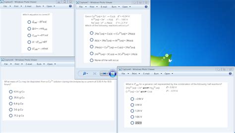 Once you have k, set up an ice box and solve for the conc. Solved: Which Equation Is Correct? E_cell = RT Lnk Delta G ...