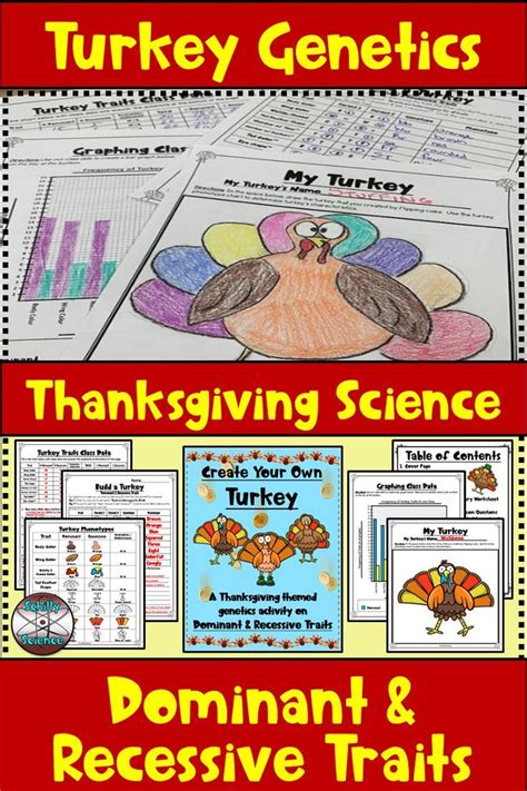 What are the dominant and recessive traits? Dominant and Recessive Traits - Thanksgiving Turkey ...