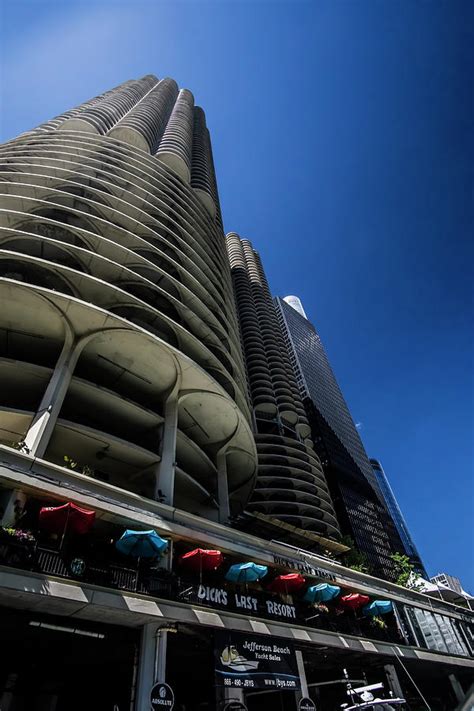 About marina tower, dubai marina. Looking Up At Chicago's Marina Towers Photograph by Sven ...