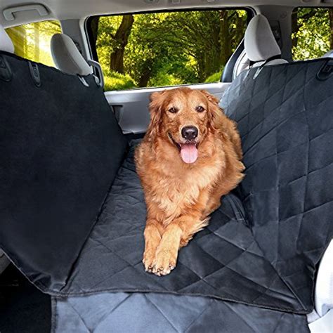 While most other dog car hammocks listed here are somewhat big, this one has the largest size, with the xl measuring at 63x65″. Shelterin X-Large Dog Seat Cover- Dog Hammock Convertible- Travel Pet Car Seat Cover - Heavy ...