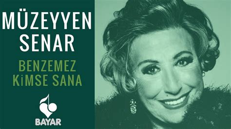 Born in bursa, she moved to istanbul when she was ten years old, growing up in uskudar. Müzeyyen Senar - Benzemez Kimse Sana - YouTube