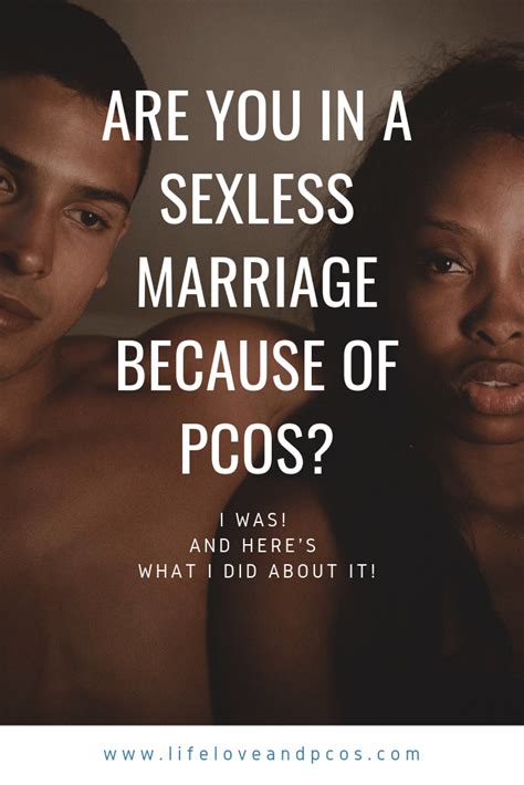 Sexless marriages are, more often than not, a sign of deeper relationship issues like a lack of emotional intimacy, resentment, the roommate phase, or boredom.whatever the issue, a sexless relationship is a symptom of a bigger underlying problem, and it shouldn't be ignored. I Was in a Sexless Marriage Because of PCOS. Here's What I ...