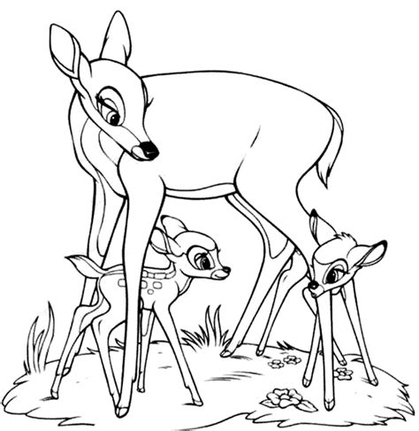 Mit der bambi mit blueten malvorlage aus der kategorie sonstiges können sie nichts falsch machen! KonaBeun - zum ausdrucken ausmalbilder bambi - #11414