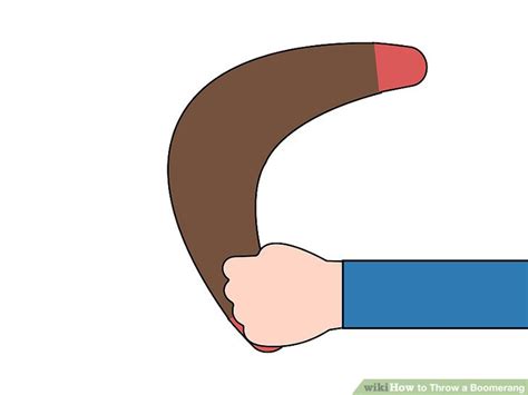 The throwing motion will be similar to an overhand baseball throw. 5 Ways to Throw a Boomerang - wikiHow