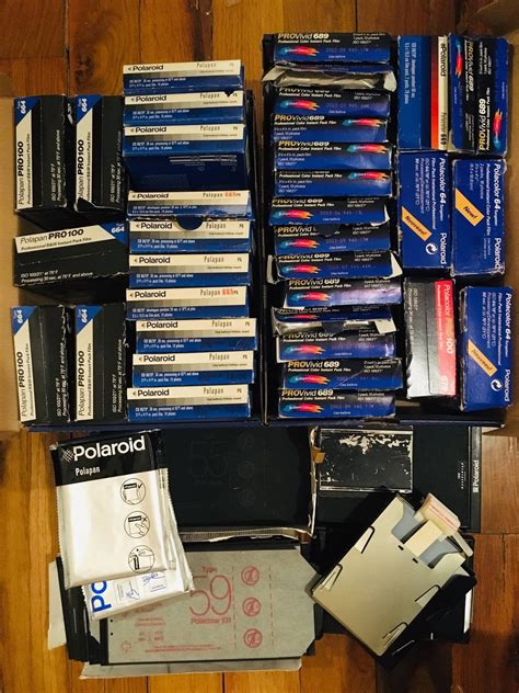 What to get father in law who has everything. Father-in-law found this stash of Polaroid film in a ...