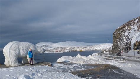 Desember 2016 hadde vi full storm i hammerfest. Zeiljacht RAN: Hammerfest, de noordelijkste stad ter wereld