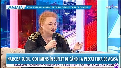 Narcisa suciu spune adevărul despre divorț. Narcisa Suciu, gol imens în suflet de când i-a plecat ...