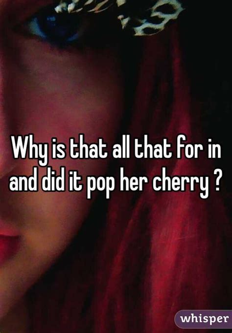 It first aired 15 october 2006. Why is that all that for in and did it pop her cherry