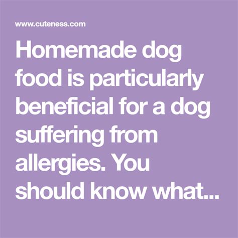 Believe it or not, developing an organic dog food recipe is no harder than making homemade dog food for allergies, or assembling natural dog food recipes. How to Make Homemade Dog Food for Dogs with Allergies