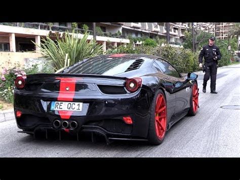 Yes, he pulled out a lead of over 3 seconds within the first two laps. Ferrari 458 Italia by Prior Design Pulled Over By Police! €300,- Fine - YouTube