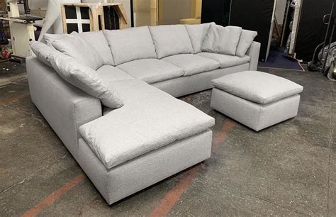 Cozy up with these cloud couch dupes! Cload inspired Sectional 09223 | Restoration hardware ...