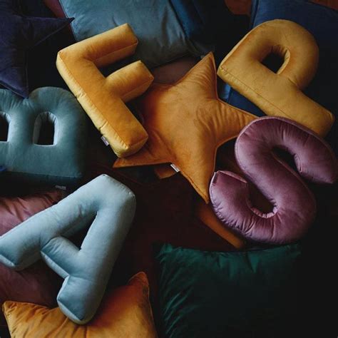 A wide variety of alphabet letter pillow options are available to you, such as use, material there are 191 suppliers who sells alphabet letter pillow on alibaba.com, mainly located in asia. Alphabet Cushions | Initial Cushions | The Little House ...