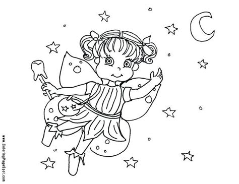 This adorable coloring page features a sleeping child and the real live tooth fairy! Tooth Fairy Coloring Pages at GetDrawings | Free download