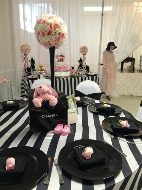 Kara s party ideas chanel inspired sweet 15 birthday kara s party ideas chanel inspired bridal shower fabulous and classy coco chanel party birthday ideas for kara s party ideas glamorous chanel no 16 birthday. Modern-Chic-Chanel-Baby-Shower-Flower-Decorations | Chanel ...
