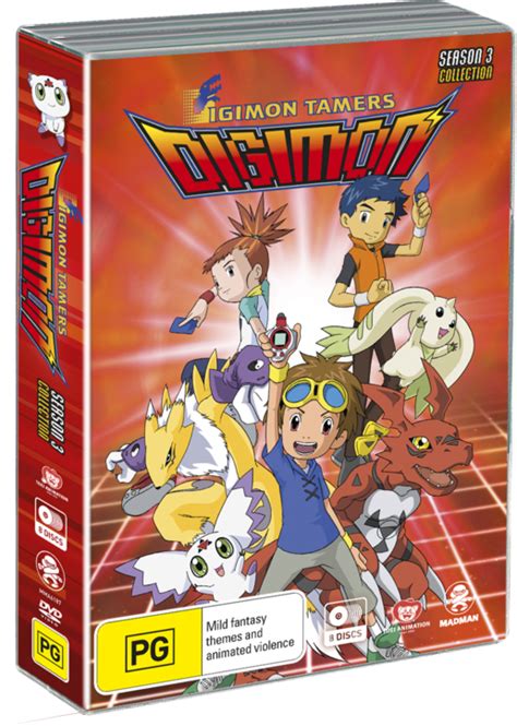Digimon Tamers (Season 3) Complete Series - DVD - Madman Entertainment