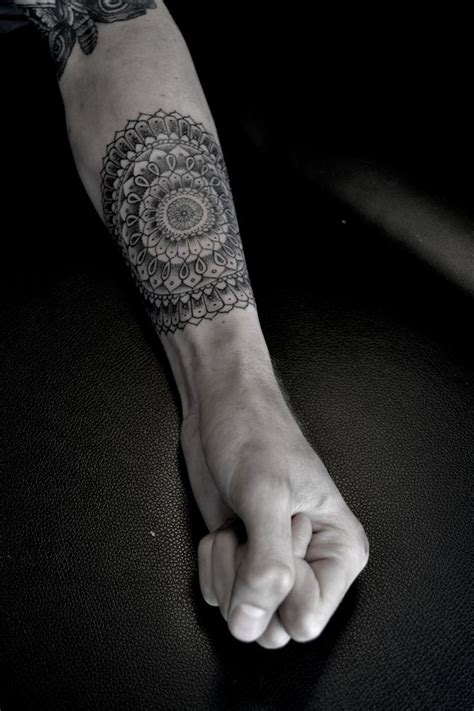 Maybe you would like to learn more about one of these? Elegant floral patterns forearm tattoo - Tattooimages.biz