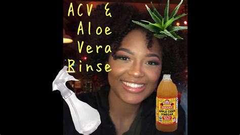 Vinegar smoothes the hair cuticle creating lots of shine and balances the ph of your scalp and hair. Apple Cider Vinegar & ALOE VERA Rinse | | Natural Hair ...