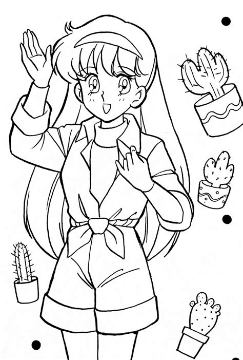 Practice coloring with these beautiful and fun sailor moon coloring pages. Pin on Sailor Moon Coloring Pages