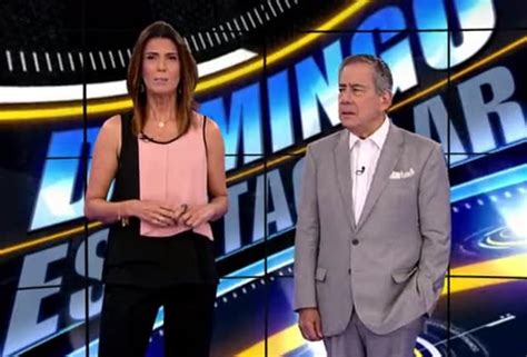 It is a brazilian news program only on sundays, it is on tv record, a brazilian tv emissor. Brigas entre apresentadores do "Domingo Espetacular ...