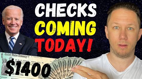 When are the payments coming? CHECKS COMING TODAY!! $1400 Third Stimulus Check Update ...