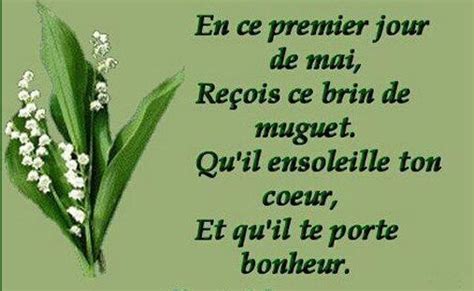 1 photo · créé par rose. je porte bonheur (gifs images 1 mai muguet mots et textes)