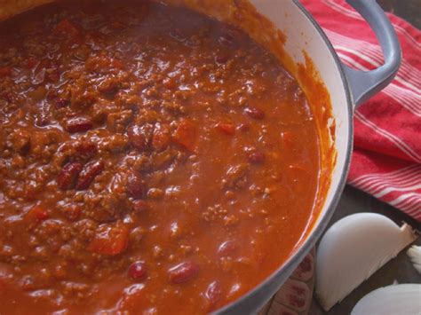 The best beef chili in my book. Spicy Three-Meat Chili | Recipe | Three meat chili, Food ...
