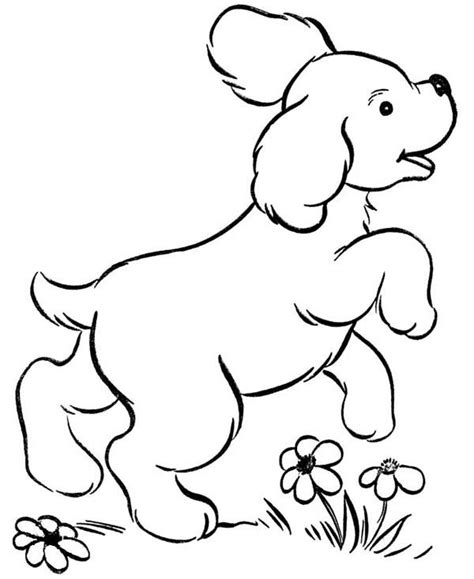 We are always adding new ones, so make sure to come back and check us out or make a suggestion. Dogs, : Dog Playing in the Garden Coloring Page | Puppy coloring pages, Dog coloring page ...