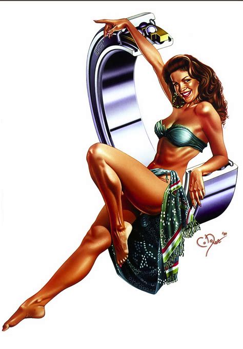 Let me know if you want to see more of these videos? Carlos Diez - Pin Up and Cartoon Girls Art | Vintage and ...