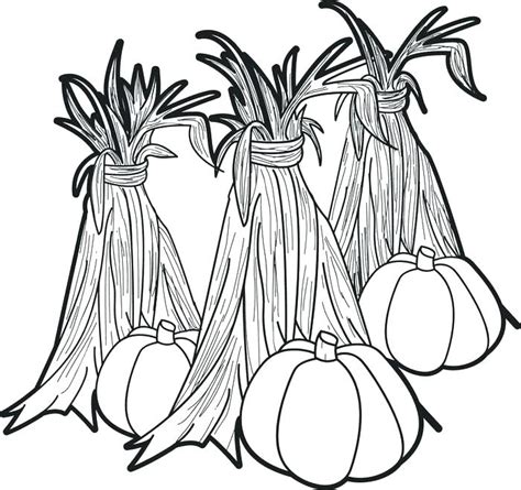 Free printable ear of corn coloring page for kids! Indian Corn Coloring Page at GetColorings.com | Free ...