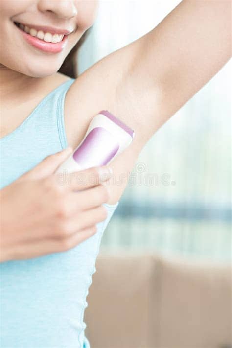 In leviticus, a complete body shave is mandated in the treatment of leprosy. Woman with armpit plucking stock photo. Image of epilator ...