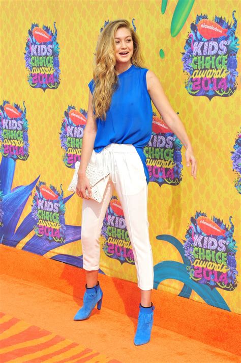 Not only models/gigi hadid kid, you could also find another pics such as gigi hadid halloween, gigi hadid baby face, gigi hadid baby guess, gigi hadid beauty, gigi hadid childhood. Gigi Hadid - Nickelodeon's Kids' Choice Awards 2014 ...