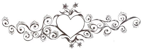 This kind of tattoo used to be called a tramp stamp and was quite popular back in the 90's. Stylized Tramp Stamp Heart Inspiration By Beygurl ...