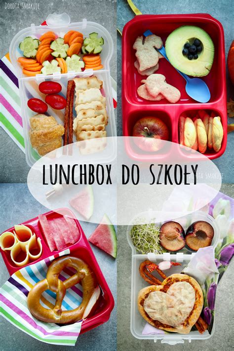 Witamy na stronie szkoły kadra non scholae sed vitae discimus uczymy się nie dla szkoły, lecz dla życia. Lunchbox do szkoły cz.15 - Dorota Smakuje