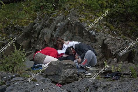 Åtte medier ble felt, resten gikk fri. Bodies on Utoeya island Editorial Stock Photo - Stock ...
