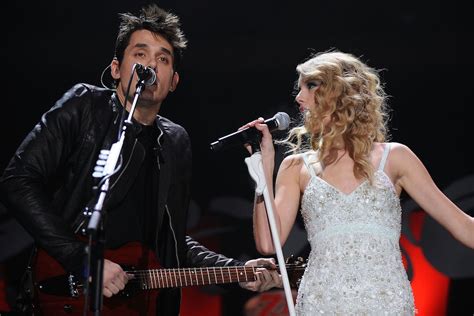 The two had worked together on the song half of my heart for his 2009 album battle studies. Taylor Swift and John Mayer at the Chateau Marmont ...