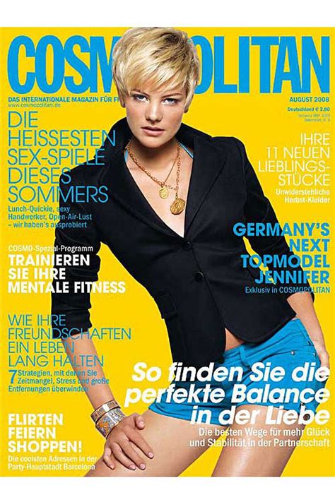 Rumors that she had already won the casting season in the castinghow's jennifer hof (referred to as jenny hof) at img models. COSMO-Cover Jennifer Hof: GNTM 2008 | GNTM: Die COSMO ...