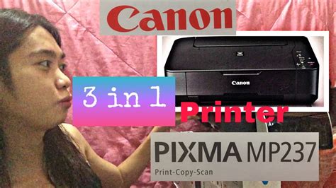 We only ship printer with ciss within luzon only. Unboxing Canon Pixma MP237 series (3in1 printer with CISS ...